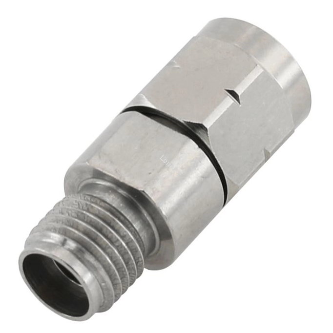 2.4 mm Plug to 3.5 mm Jack Adapter 50 OHM Straight 