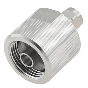 NMD 1.85mm Jack To 2.4mm Plug Stainless Steel Body Straight Adapter