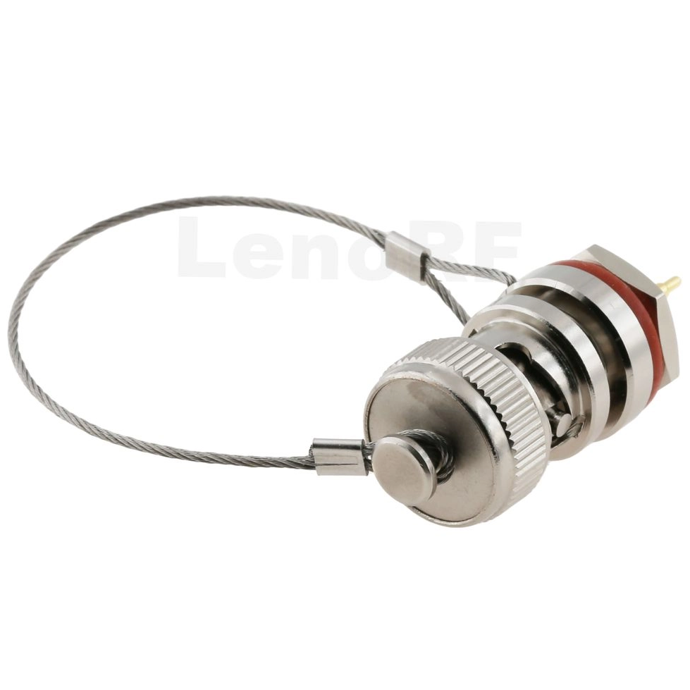 BNC Female Connector Soldering With Pogo Pin For PCB 