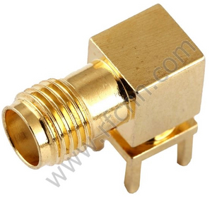 SMA Connectors Female Right Angle For PCB 