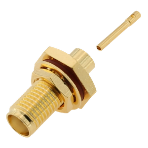 SMA Jack Connector Straight Crimping For .141 Cable