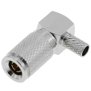 1.0/2.3 Connector Plug Right Angle Crimping For 3.6 Coaxial Cable