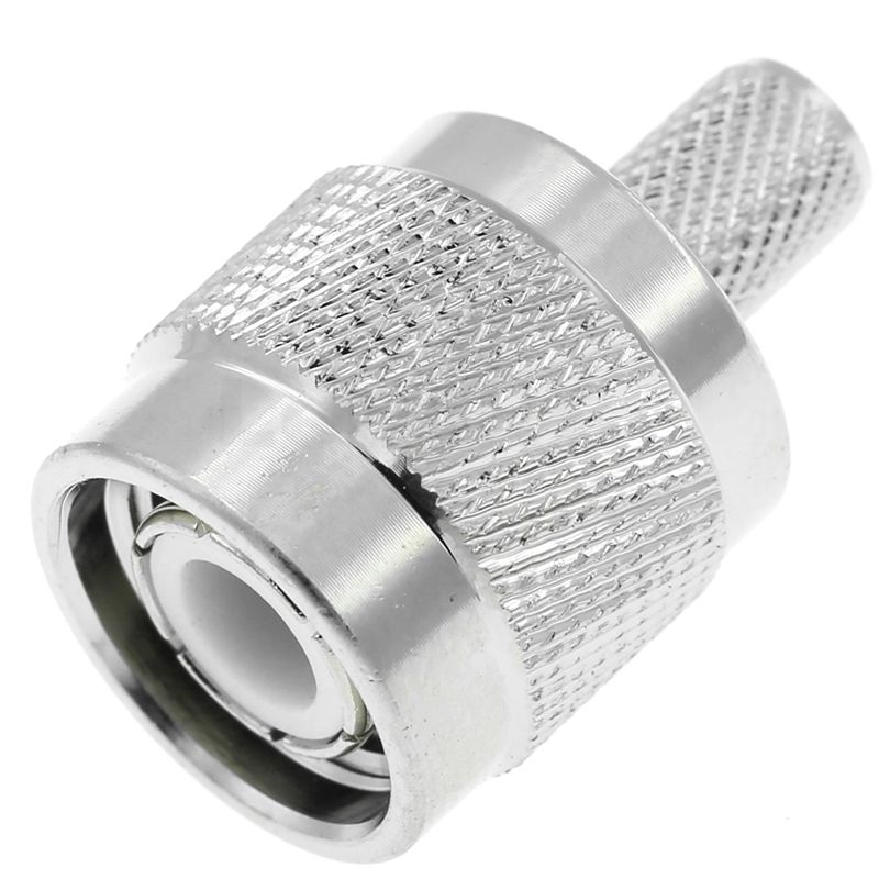 TNC Connector Male Crimp Straight For LMR240 Cable