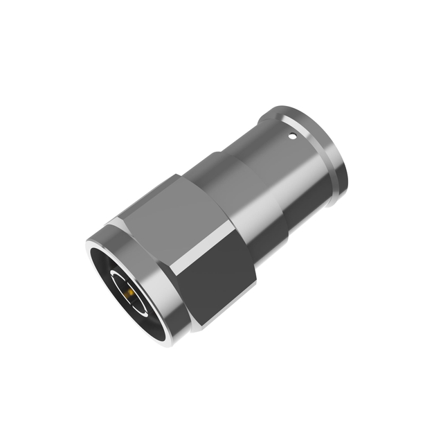 N Connectors Plug Straight Solder For 1/2