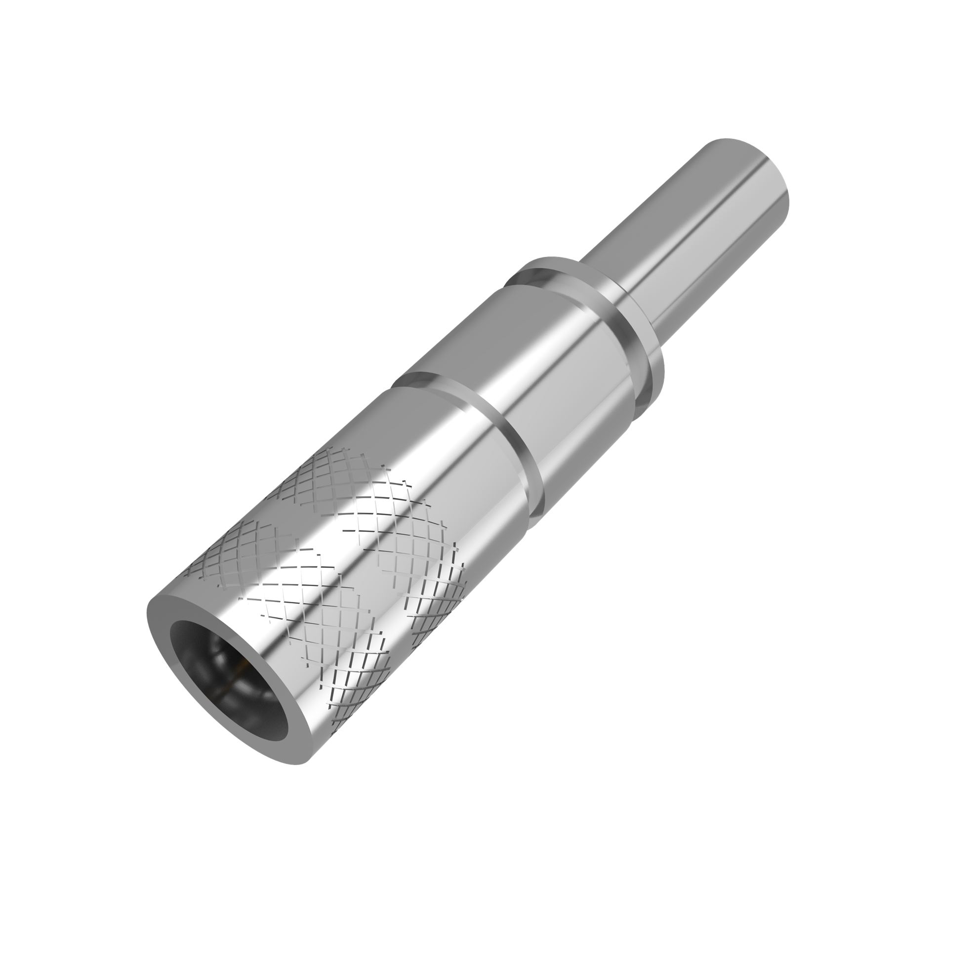 Miniature 1.0/2.3 Connector Plug Straight Crimping For ST779 Coaxial Cable