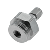 NMD 3.5mm Plug To 3.5mm Plug Stainless Steel Body Straight Adapter