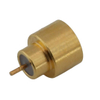 SMPM Connectors Plug Solder Straight For PCB, Hermetic Glass Sintering