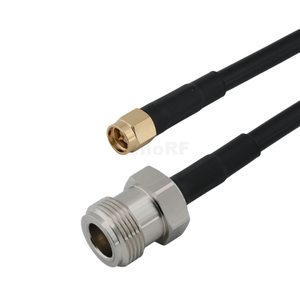 N JACK TO SMA PLUG FOR RG223 CABLE 500mm Cable Assembly