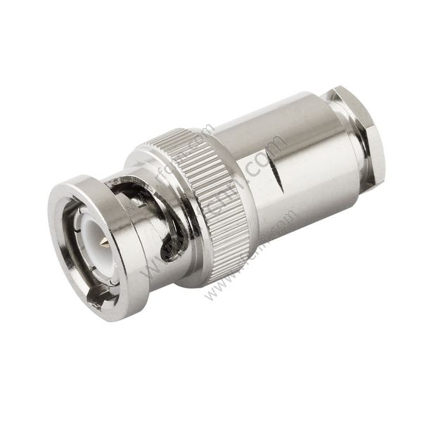 BNC Connector Male Clamp Straight For RG213 Cable