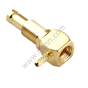 1.0/2.3 Connectors Male Right Angle Crimping For 1.13 Microcable