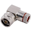 N Connector Male Right Angle Clamp For RG213 Cable