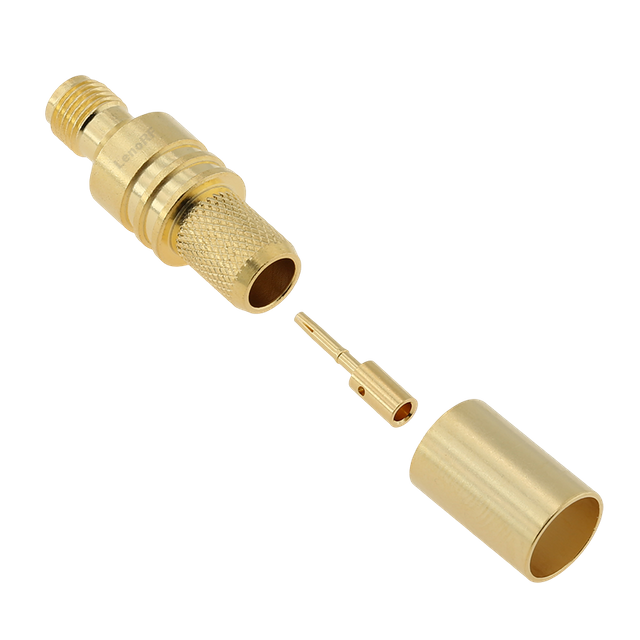 SMA Jack Connector Straight Crimping For LMR300 Cable