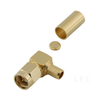 SMA Male Connector Right Angle Crimping For RG223 Cable 