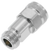 N Plug To Jack Straight Brass Body Adapter 