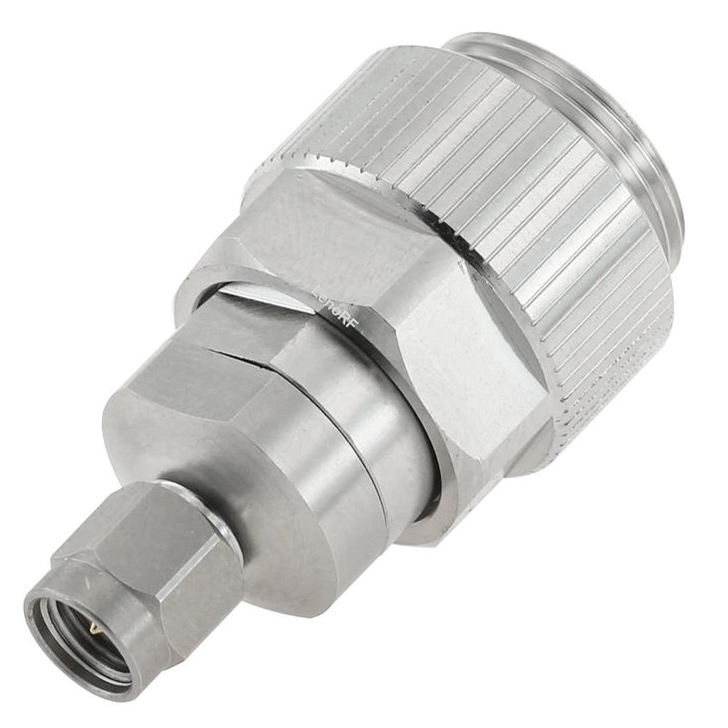 APC7 to 2.92 mm Plug Adapter 50 OHM Straight Stainless Steel 
