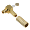 MMCX Connnector Male Right Angle Solder for RG316 Cable