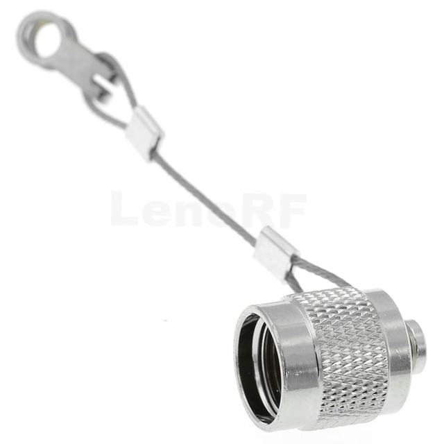 Compact TNC Connector Plug Cap With Stainless Steel