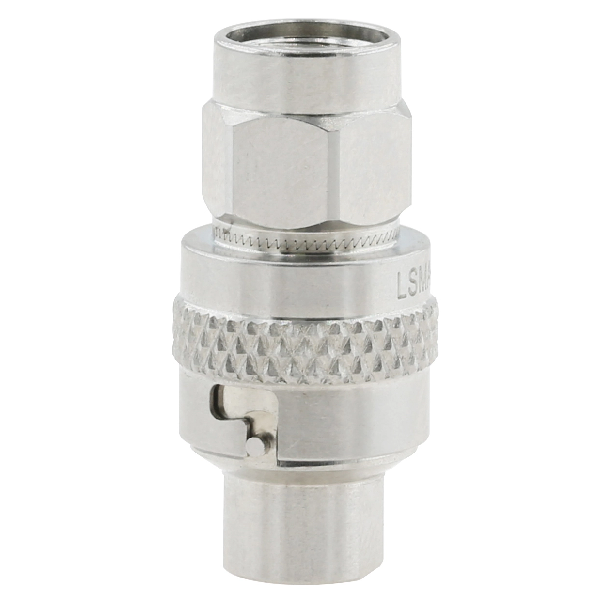 SMA Connectors Male Solder Self-Locking Straight For 086 Semi-Flexible Cable