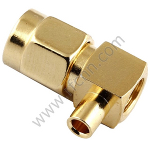 SMA Connectors Male Solder Right Angle For RG405 RF Cable