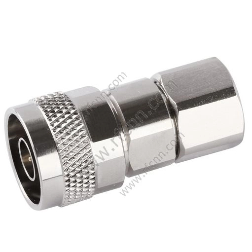 Cost Effective Type N Connectors Male Clamp Straight For LMR400 Low Loss Cable