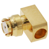 SMP Jack Connector Right Angle Solder Type for UT085 086 RG405 Coaxial Cable | High-Frequency RF Applications