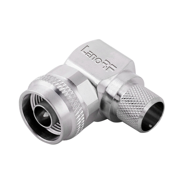 N Connectors Plug Straight Crimping For LMR400 Cable