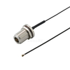 Type-N Female Bulkhead To IPEXI For 1.37mm Coaxial Cable