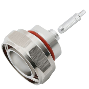 7-16 Male Plug Straight Soldering Connector For RG401 .250 Cable