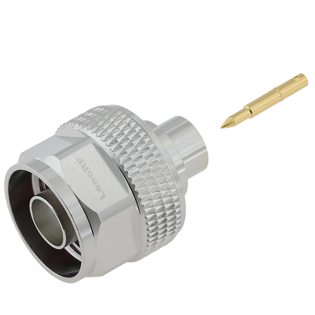 Type-N Male Connector Straight Solering For .250 Cable 