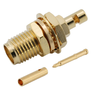 RP-SMA RF Connectors Jack Soldering For Micro Coaxial Cable 1.37mm