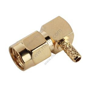 SMA Male Crimp Right Angle For RG316 - RF Connector