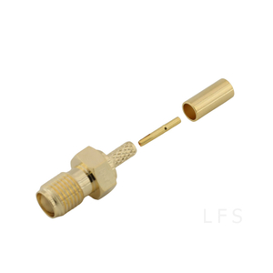 SMA Female Connector Straight Crimping For RG316 Cable