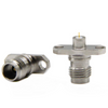 2.4mm Jack Connector Straight Flange Mount Solder For PCB
