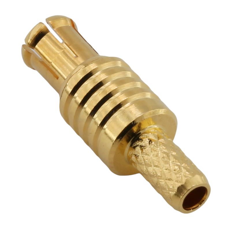 MCX Connector Plug Crimp Straight For RG179 Cable, 75 OHMS 