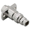 BMA Jack Connector 2-Hole Flange Straight Solder For Micro-coax UFA147A 