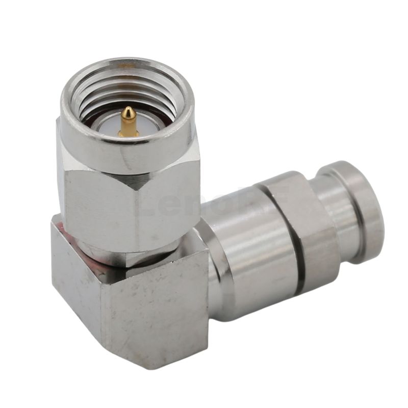 SMA Male Straight Soldering Gold Plated For MICRO-COAX UFA147A Precision Stainless Steel Body