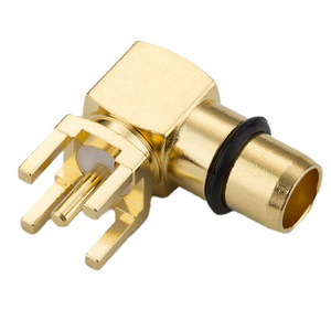 BMA Plug Connector Right Angle Solder For PCB