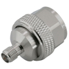 Type-N Jack To SMA Jack Straight Adapter