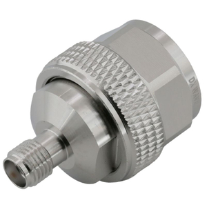 Type-N Jack To SMA Jack Straight Adapter