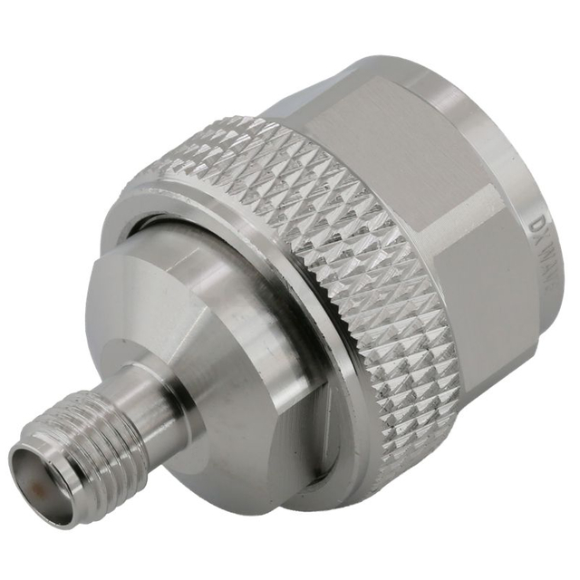 Type-N Jack To SMA Jack Straight Adapter