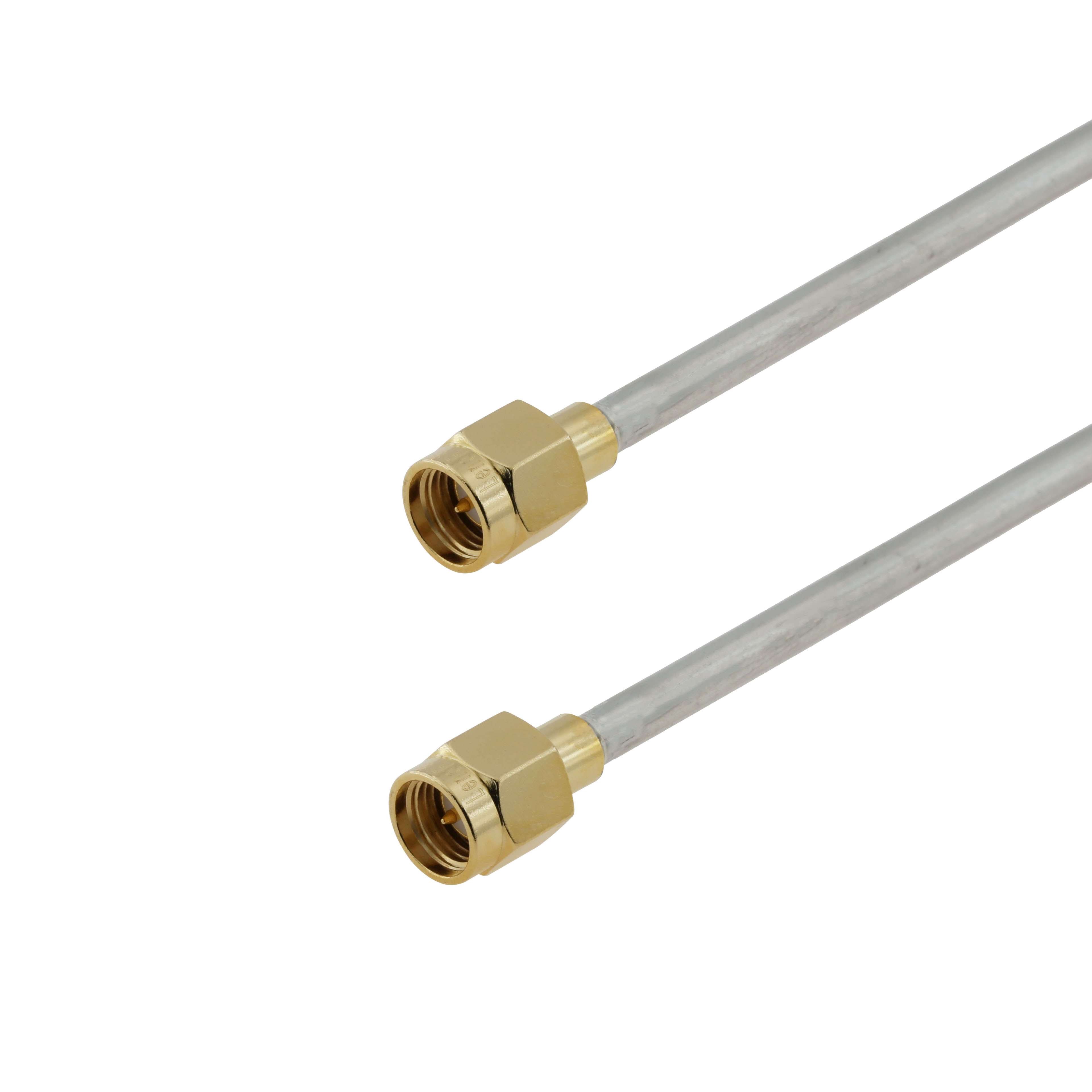 SMA Male to Male For RG402 141 Semi-Flexible Without Jacket Coaxial Cable Jumper