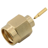 SMA Plug Connector Straight Crimping For .141 RG402 Cable, 18 GHz High Frequency Connector