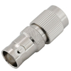 BNC Female To MINI-UHF Male RF Adapter Brass Tri-metal Plated