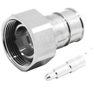 4.3/10 RF Connector Male Soldering Straight For 1/2'' Superflexible Cable