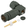 Type-N Connector Plug Soldering Straight For FE56 Coaxial Cable,Stainless Steel Body,Green Powder Painting