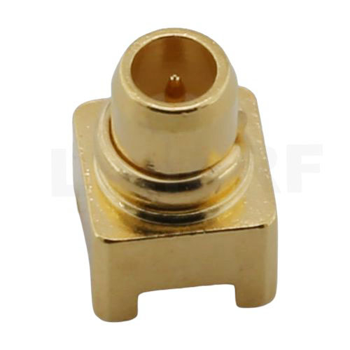 MMCX Plug Connector Straight Solder For PCB SMT, Gold Plating