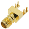 SMA Female Connector Edge Lock For PCB