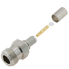 Type-N Female Connector Straight Crimping For LMR300 Cable 