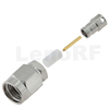 SMA Plug Solder Straight For Semi-Rigid, Semi-Flexible RG405 Cable - Anti Torque