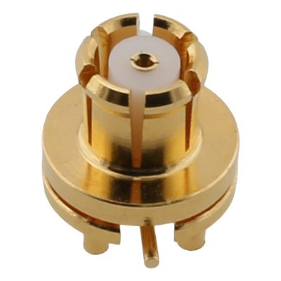 SMP FEMALE PCB RA SURFACE MOUNT THRU-HOLE